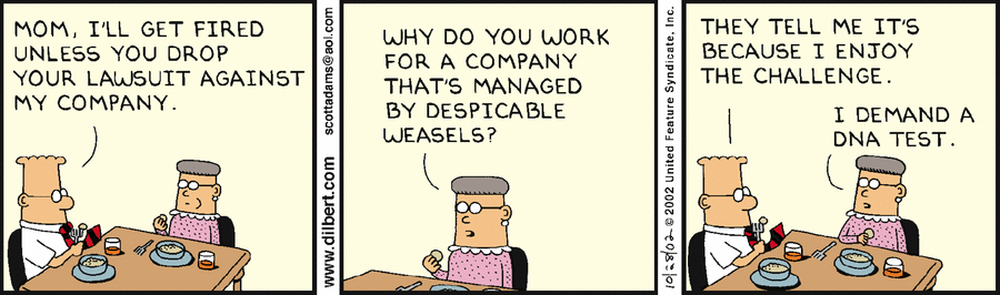 Dilbert Cartoon